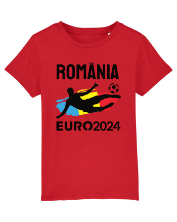 Suporter Romania - Euro 2024 jucator de fotbal Red