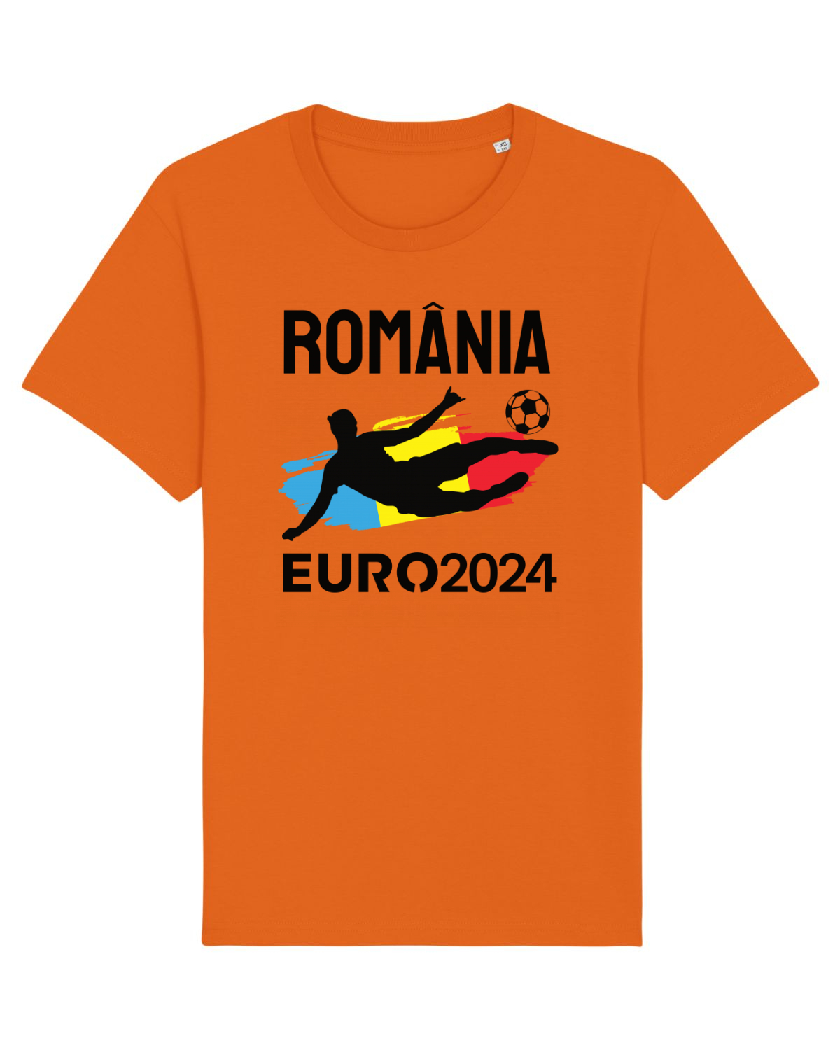 Tricou mânecă scurtă Unisex Rocker Bright Orange