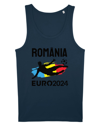 Suporter Romania - Euro 2024 jucator de fotbal Navy