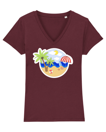 Tropical Burgundy