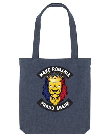Suporter Romania - Make Romania proud again Midnight Blue