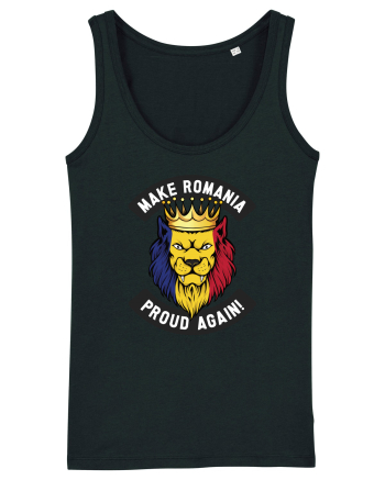Suporter Romania - Make Romania proud again Black