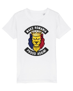 Suporter Romania - Make Romania proud again Tricou mânecă scurtă  Copii Mini Creator