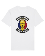Suporter Romania - Make Romania proud again Tricou mânecă scurtă Unisex Rocker