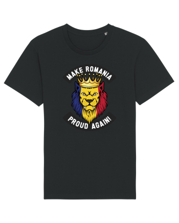 Suporter Romania - Make Romania proud again Black