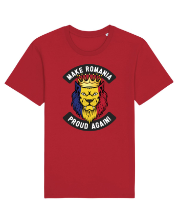 Suporter Romania - Make Romania proud again Red