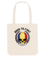 Suporter Romania - Romania - Born to fight Sacoșă textilă