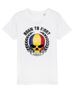 Suporter Romania - Romania - Born to fight Tricou mânecă scurtă  Copii Mini Creator