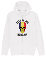 Suporter Romania - Romania - Born to win Hanorac cu fermoar Unisex Connector