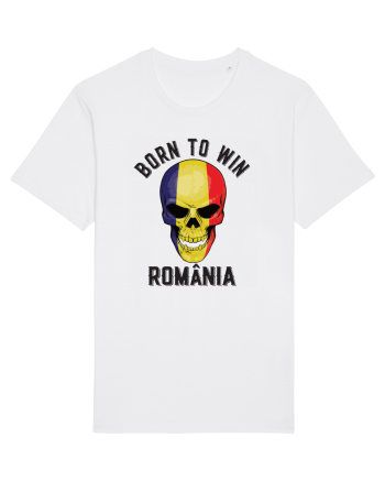 Suporter Romania - Romania - Born to win White