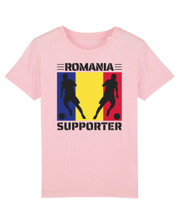 Fotbal Romania - Romanian supporter v1 Cotton Pink
