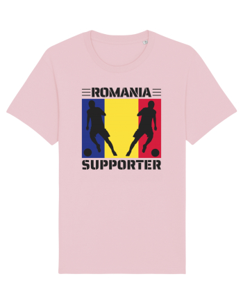 Fotbal Romania - Romanian supporter v1 Cotton Pink
