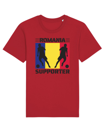 Fotbal Romania - Romanian supporter v1 Red