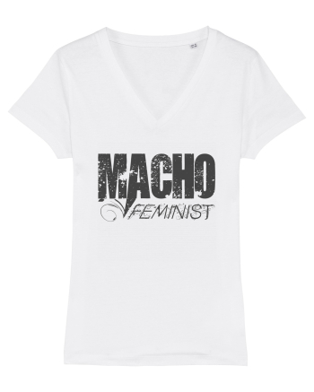 MACHO FEMINIST White