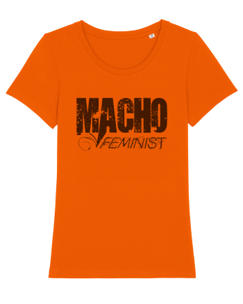 MACHO FEMINIST Bright Orange