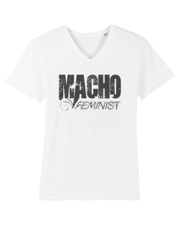 MACHO FEMINIST White