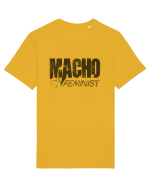 MACHO FEMINIST Tricou mânecă scurtă Unisex Rocker