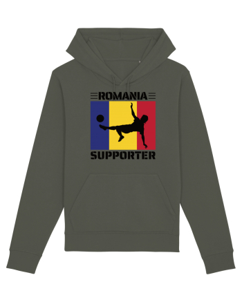 Fotbal Romania - Romanian supporter v2 Khaki