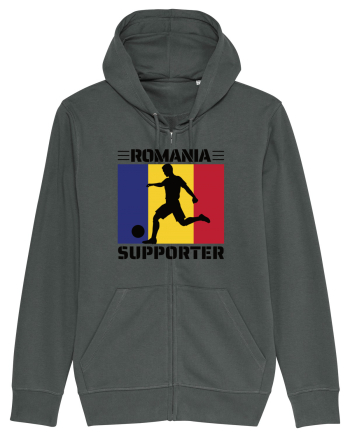 Fotbal Romania - Romanian supporter v3 Anthracite