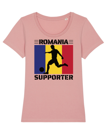 Fotbal Romania - Romanian supporter v3 Canyon Pink