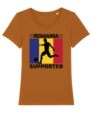 Fotbal Romania - Romanian supporter v3 Roasted Orange
