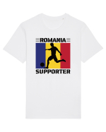Fotbal Romania - Romanian supporter v3 Tricou mânecă scurtă Unisex Rocker