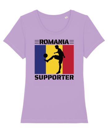 Fotbal Romania - Romanian supporter v4 Lavender Dawn