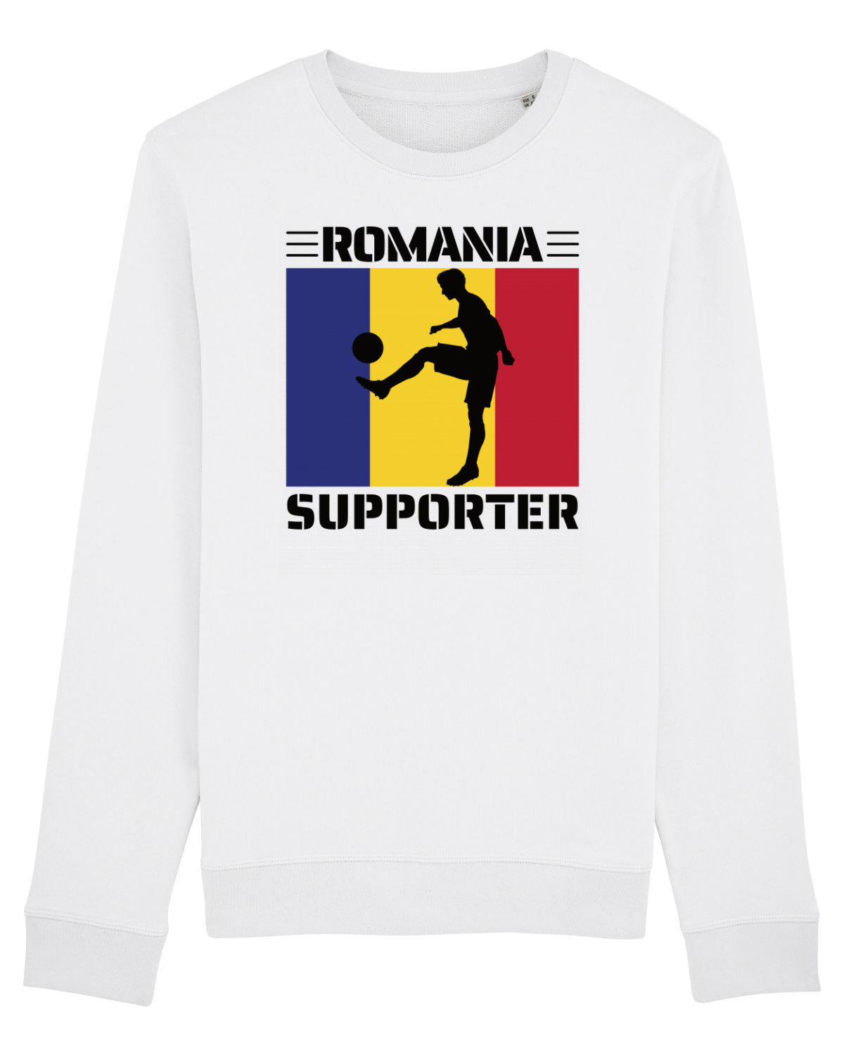 Bluză mânecă lungă Unisex Rise White