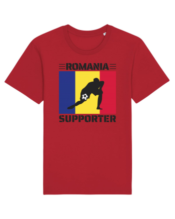 Fotbal Romania - Romanian supporter v6 Red