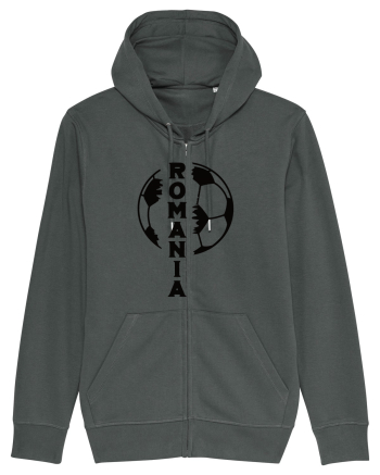 Suporter fotbal Romania v4 Anthracite