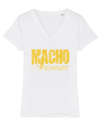 MACHO FEMINIST 2 White