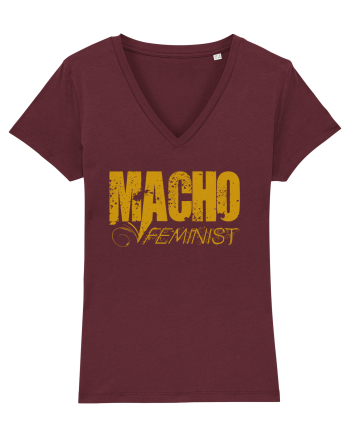 MACHO FEMINIST 2 Burgundy