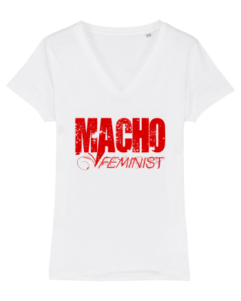 MACHO FEMINIST 3 White