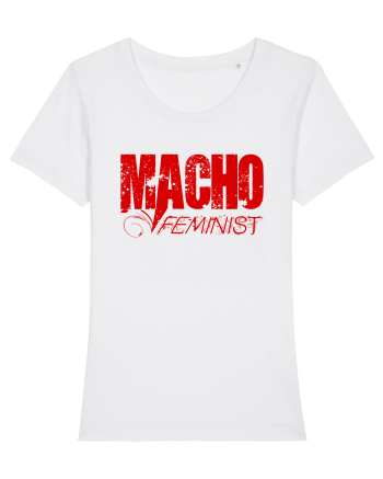 MACHO FEMINIST 3 White