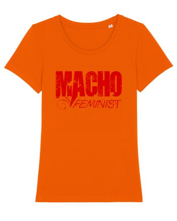 MACHO FEMINIST 3 Bright Orange