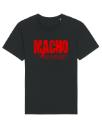 MACHO FEMINIST 3 Tricou mânecă scurtă Unisex Rocker