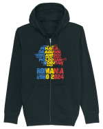 Suporter Romania - Echipa nationala Euro 2024 v1 Hanorac cu fermoar Unisex Connector