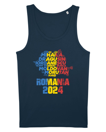 Suporter Romania - Echipa nationala Euro 2024 v2 Navy