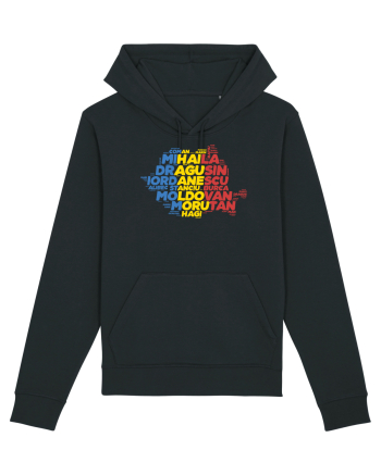 Suporter Romania - Echipa nationala Euro 2024 v3 Black