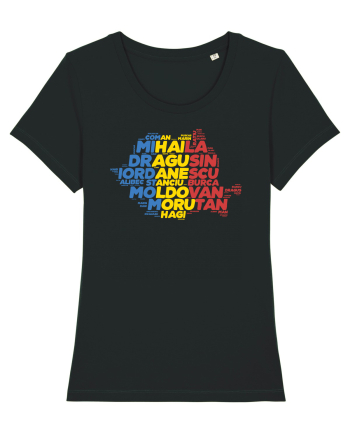 Suporter Romania - Echipa nationala Euro 2024 v3 Black