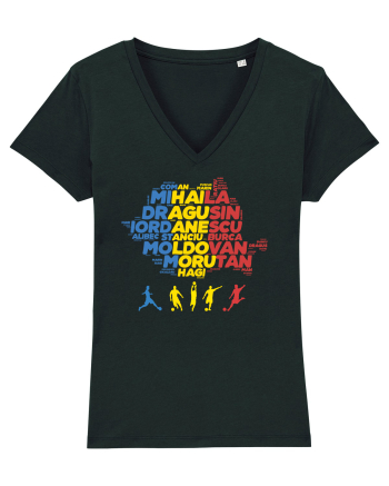 Suporter Romania - Echipa nationala Euro 2024 v4 Black