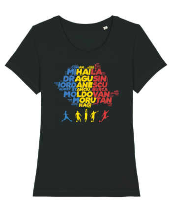 Suporter Romania - Echipa nationala Euro 2024 v4 Black