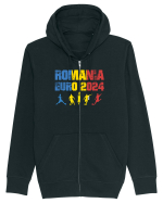 Suporter Romania - Echipa nationala Euro 2024 v5 Hanorac cu fermoar Unisex Connector