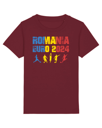 Suporter Romania - Echipa nationala Euro 2024 v5 Burgundy
