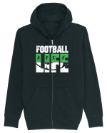 pentru suporteri - Football life Hanorac cu fermoar Unisex Connector