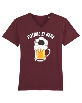 pentru suporteri - Fotbal si bere Burgundy