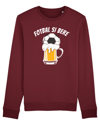 pentru suporteri - Fotbal si bere Burgundy