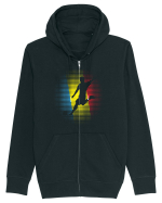pentru suporteri - Jucator de fotbal Romania v4 Hanorac cu fermoar Unisex Connector