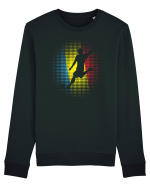 pentru suporteri - Jucator de fotbal Romania v4 Bluză mânecă lungă Unisex Rise