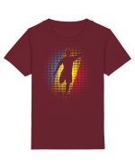 pentru suporteri - Jucator de fotbal Romania v5 Tricou mânecă scurtă  Copii Mini Creator